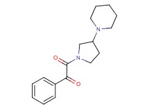 2-oxo-1-phenyl-2-(3-piperidin-1-ylpyrrolidin-1-yl)ethanone
