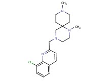 4-[(8-chloroquinolin-2-yl)methyl]-1,9-dimethyl-1,4,9-triazaspiro[5.5]undecane