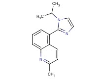 5-(1-isopropyl-1H-imidazol-2-yl)-2-methylquinoline