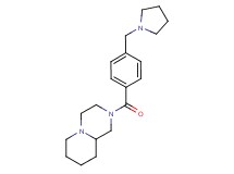 2-[4-(pyrrolidin-1-ylmethyl)benzoyl]octahydro-2H-pyrido[1,2-a]pyrazine