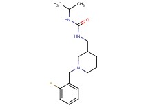N-{[1-(2-fluorobenzyl)piperidin-3-yl]methyl}-N'-isopropylurea