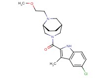 (1R*,5R*)-3-[(5-chloro-3-methyl-1H-indol-2-yl)carbonyl]-6-(2-methoxyethyl)-3,6-diazabicyclo[3.2.2]nonane
