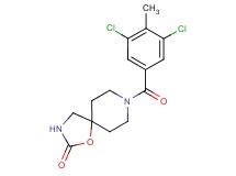 8-(3,5-dichloro-4-methylbenzoyl)-1-oxa-3,8-diazaspiro[4.5]decan-2-one