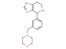 4-[3-(morpholin-4-ylmethyl)phenyl]-4,5,6,7-tetrahydro-1H-imidazo[4,5-c]pyridine