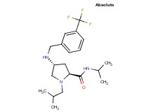 (4R)-1-isobutyl-N-isopropyl-4-{[3-(trifluoromethyl)benzyl]amino}-L-prolinamide