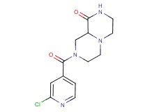 8-(2-chloroisonicotinoyl)hexahydro-2H-pyrazino[1,2-a]pyrazin-1(6H)-one
