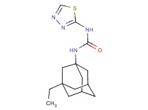 N-(3-ethyl-1-adamantyl)-N'-1,3,4-thiadiazol-2-ylurea