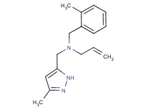 N-(2-methylbenzyl)-N-[(3-methyl-1H-pyrazol-5-yl)methyl]prop-2-en-1-amine