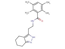 2,3,5,6-tetramethyl-N-[2-(4,5,6,7-tetrahydro-2H-indazol-3-yl)ethyl]benzamide
