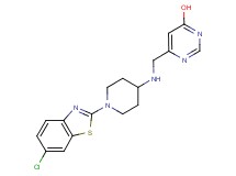 6-({[1-(6-chloro-1,3-benzothiazol-2-yl)piperidin-4-yl]amino}methyl)pyrimidin-4-ol