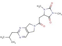 5-[2-(2-isobutyl-5,7-dihydro-6H-pyrrolo[3,4-d]pyrimidin-6-yl)-2-oxoethyl]-1,3-dimethyl-2,4-imidazolidinedione