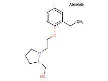 {(2S)-1-[2-(2-ethylphenoxy)ethyl]pyrrolidin-2-yl}methanol