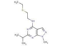N-[2-(ethylthio)ethyl]-6-isopropyl-1-methyl-1H-pyrazolo[3,4-d]pyrimidin-4-amine