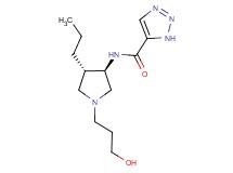 N-[rel-(3R,4S)-1-(3-hydroxypropyl)-4-propyl-3-pyrrolidinyl]-1H-1,2,3-triazole-5-carboxamide hydrochloride