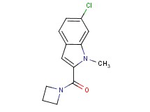 2-(azetidin-1-ylcarbonyl)-6-chloro-1-methyl-1H-indole