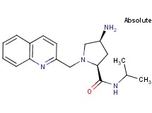 (2S,4S)-4-amino-N-isopropyl-1-(quinolin-2-ylmethyl)pyrrolidine-2-carboxamide