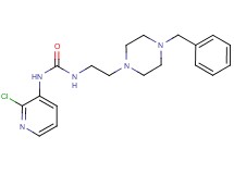 N-[2-(4-benzylpiperazin-1-yl)ethyl]-N'-(2-chloropyridin-3-yl)urea