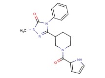 2-methyl-4-phenyl-5-[1-(1H-pyrrol-2-ylcarbonyl)piperidin-3-yl]-2,4-dihydro-3H-1,2,4-triazol-3-one