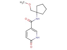 N-[1-(methoxymethyl)cyclopentyl]-6-oxo-1,6-dihydropyridine-3-carboxamide