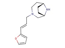 rel-(1S,6R)-3-[(2E)-3-(2-furyl)-2-propen-1-yl]-3,9-diazabicyclo[4.2.1]nonane dihydrochloride