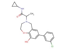 2-[7-(3-chlorophenyl)-9-hydroxy-2,3-dihydro-1,4-benzoxazepin-4(5H)-yl]-N-cyclopropylpropanamide
