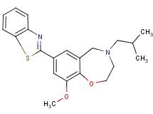 7-(1,3-benzothiazol-2-yl)-4-isobutyl-9-methoxy-2,3,4,5-tetrahydro-1,4-benzoxazepine