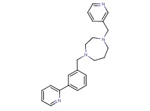 1-[3-(2-pyridinyl)benzyl]-4-(3-pyridinylmethyl)-1,4-diazepane