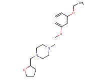 1-[2-(3-ethoxyphenoxy)ethyl]-4-(tetrahydrofuran-2-ylmethyl)piperazine