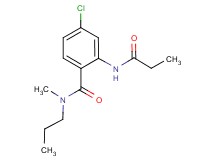 4-chloro-N-methyl-2-(propionylamino)-N-propylbenzamide
