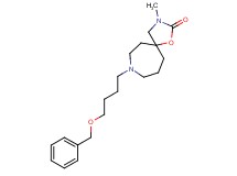 8-[4-(benzyloxy)butyl]-3-methyl-1-oxa-3,8-diazaspiro[4.6]undecan-2-one