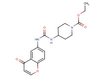 ethyl 4-({[(4-oxo-4H-chromen-6-yl)amino]carbonyl}amino)piperidine-1-carboxylate