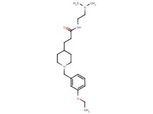 N-[2-(dimethylamino)ethyl]-3-[1-(3-ethoxybenzyl)-4-piperidinyl]propanamide