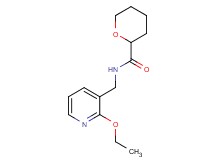 N-[(2-ethoxypyridin-3-yl)methyl]tetrahydro-2H-pyran-2-carboxamide