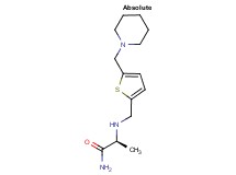 N~2~-{[5-(1-piperidinylmethyl)-2-thienyl]methyl}-L-alaninamide