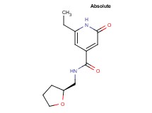 6-ethyl-2-oxo-N-[(2S)-tetrahydrofuran-2-ylmethyl]-1,2-dihydropyridine-4-carboxamide