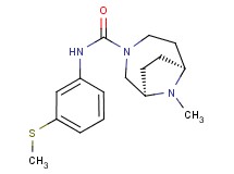 (1R*,6S*)-9-methyl-N-[3-(methylthio)phenyl]-3,9-diazabicyclo[4.2.1]nonane-3-carboxamide