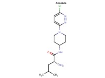 N~1~-[1-(6-chloropyridazin-3-yl)piperidin-4-yl]-D-leucinamide