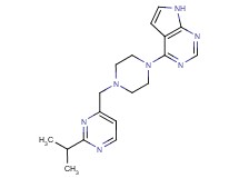 4-{4-[(2-isopropylpyrimidin-4-yl)methyl]piperazin-1-yl}-7H-pyrrolo[2,3-d]pyrimidine