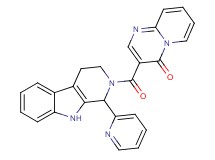 3-{[1-(2-pyridinyl)-1,3,4,9-tetrahydro-2H-beta-carbolin-2-yl]carbonyl}-4H-pyrido[1,2-a]pyrimidin-4-one
