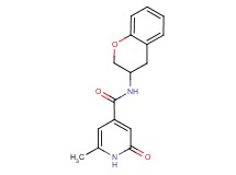 N-(3,4-dihydro-2H-chromen-3-yl)-6-methyl-2-oxo-1,2-dihydropyridine-4-carboxamide