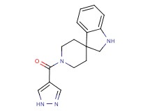 1'-(1H-pyrazol-4-ylcarbonyl)-1,2-dihydrospiro[indole-3,4'-piperidine]