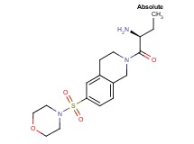 ((1S)-1-{[6-(morpholin-4-ylsulfonyl)-3,4-dihydroisoquinolin-2(1H)-yl]carbonyl}propyl)amine