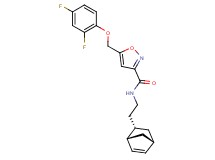 N-{2-[(1S*,2S*,4S*)-bicyclo[2.2.1]hept-5-en-2-yl]ethyl}-5-[(2,4-difluorophenoxy)methyl]-3-isoxazolecarboxamide