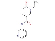 1-ethyl-6-oxo-N-3-pyridinyl-3-piperidinecarboxamide