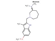 (3S)-1-[(5-methoxy-3-methyl-1H-indol-2-yl)methyl]-N,N-dimethylazepan-3-amine
