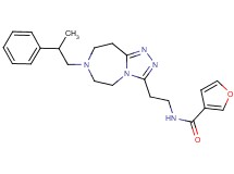 N-{2-[7-(2-phenylpropyl)-6,7,8,9-tetrahydro-5H-[1,2,4]triazolo[4,3-d][1,4]diazepin-3-yl]ethyl}-3-furamide