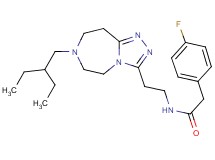 N-{2-[7-(2-ethylbutyl)-6,7,8,9-tetrahydro-5H-[1,2,4]triazolo[4,3-d][1,4]diazepin-3-yl]ethyl}-2-(4-fluorophenyl)acetamide