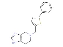 5-[(5-phenyl-2-thienyl)methyl]-4,5,6,7-tetrahydro-1H-imidazo[4,5-c]pyridine