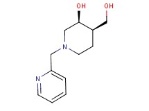 (3S*,4R*)-4-(hydroxymethyl)-1-(2-pyridinylmethyl)-3-piperidinol