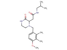N-isobutyl-2-[1-(4-methoxy-2,3-dimethylbenzyl)-3-oxo-2-piperazinyl]acetamide